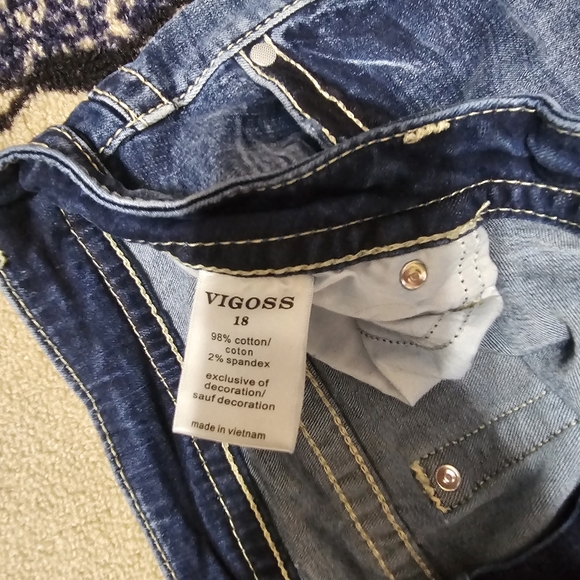 Vigoss Jean Capri •Size 18• - Picture 4 of 5